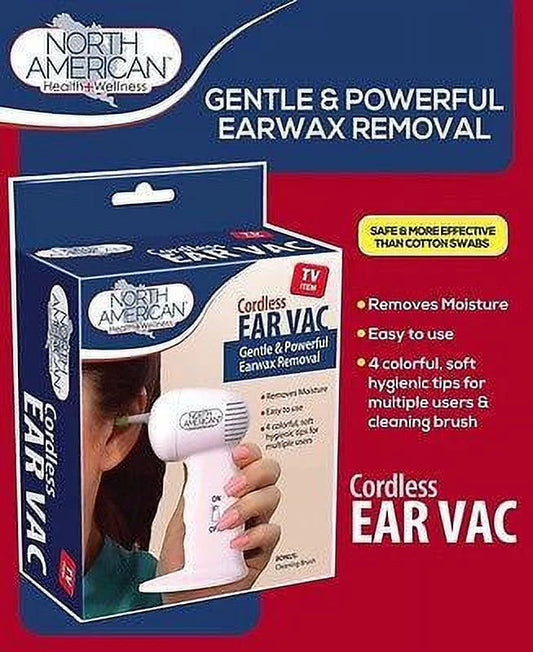 Ear Wax Cleaner w/ Vacuum Tip Vac