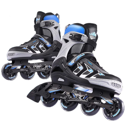 2022 Adult Inline Skates Adjustable Pink/Blue/Green Unisex Skates Indoor and Outdoor Exercises
