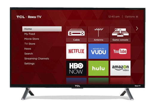 Restored TCL 28 Class HD (720P) Roku Smart LED TV (28S305) (Refurbished)