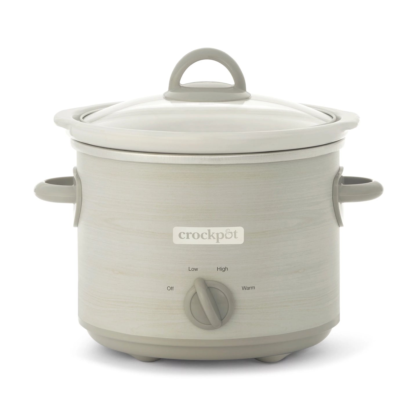 Crockpot Design Series 3-Quart Manual Slow Cooker, Woodgrain