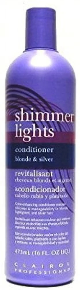 Clairol Shimmer Lights 16oz. Conditioner (Blonde&Silver) (2 Pack)