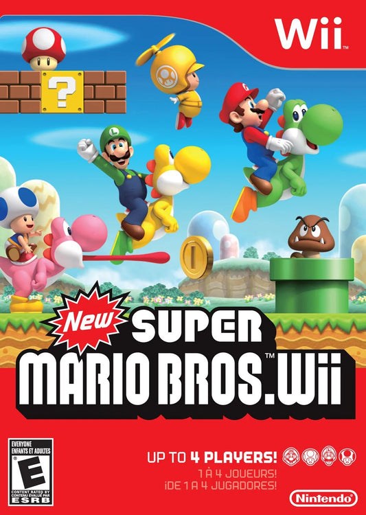 New Super Mario Bros Wii - Nintendo Wii Refurbished