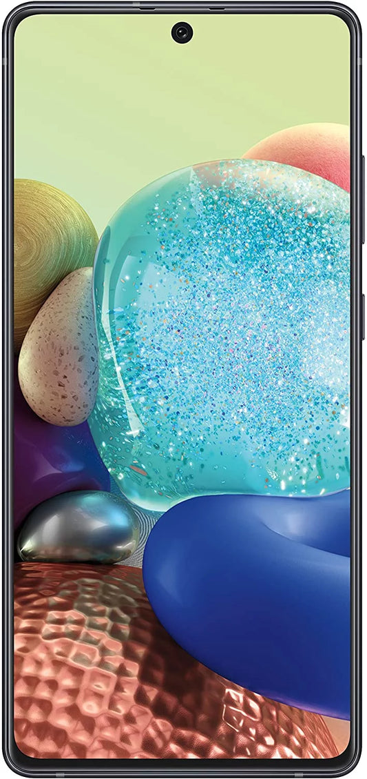 Pre-Owned Samsung Galaxy A71 5G A716U 128GB GSM / CDMA Unlocked Android Smartphone - Prism Cube Black (Good)