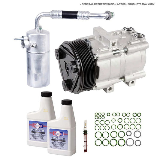 For Mitsubishi Eclipse & Eagle Talon OEM AC Compressor w/ A/C Repair Kit - Buyautoparts Fits select: 1993-1994 EAGLE TALON DL