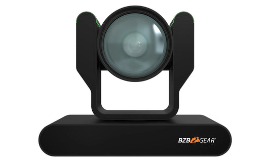 BZBGEAR 12X 4K UHD AUTO TRACKING HDMI 2.0/12G-SDI/USB 2.0/USB 3.0/POE Live Streaming PTZ Camera with Tally Lights (Black)