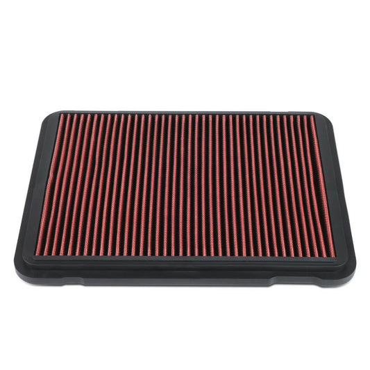 Teledu For 1998-2007 Lexus Toyota 4.7 Reusable Drop-In Panel Air Filter Red