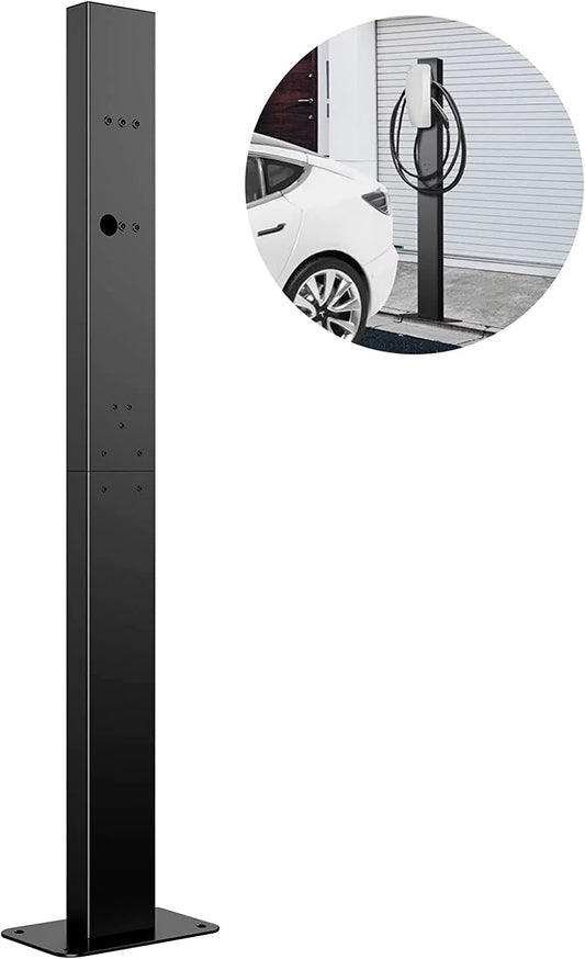 EVSE Wall Connector Pedestal -Mounted EV Charging Station EV Charger Pedestal for Tesla Charging Station