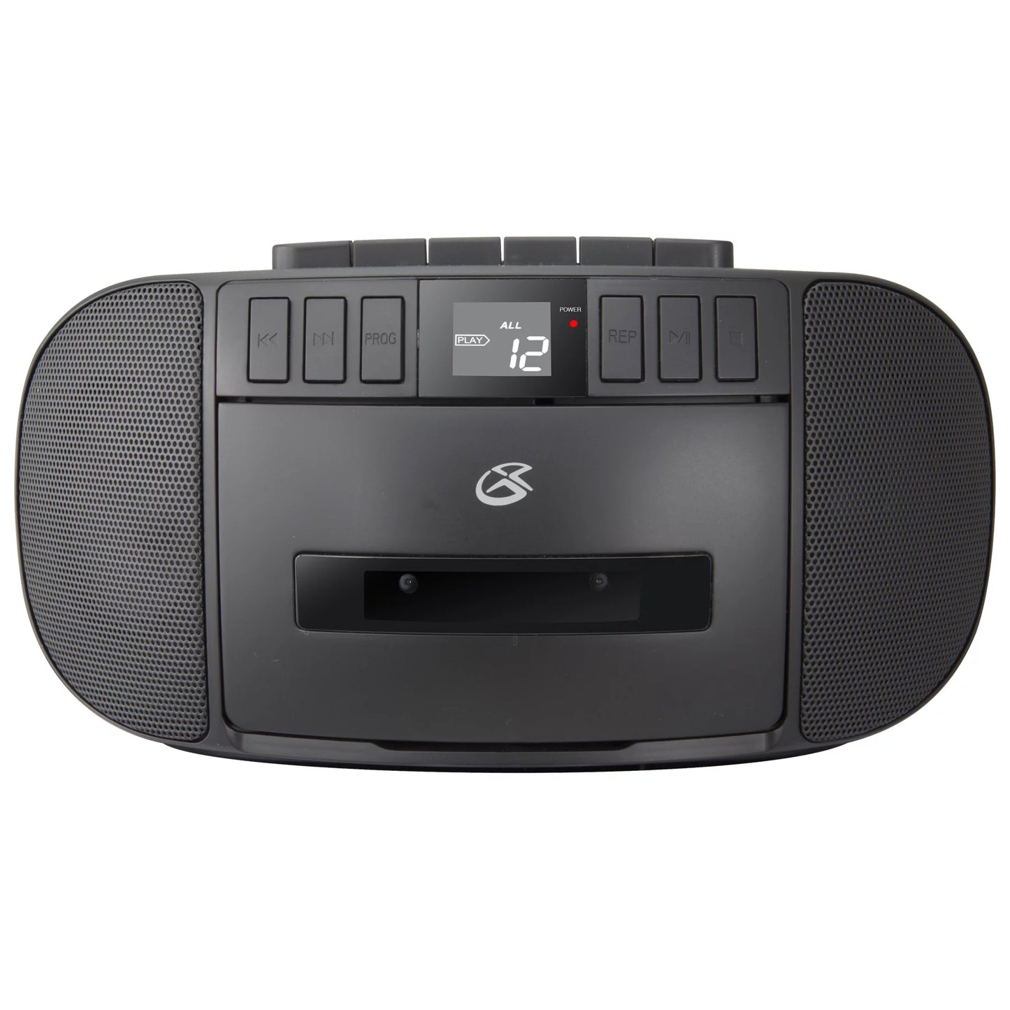 GPX Cassette/CD/Radio Boombox, Black, BCA209B
