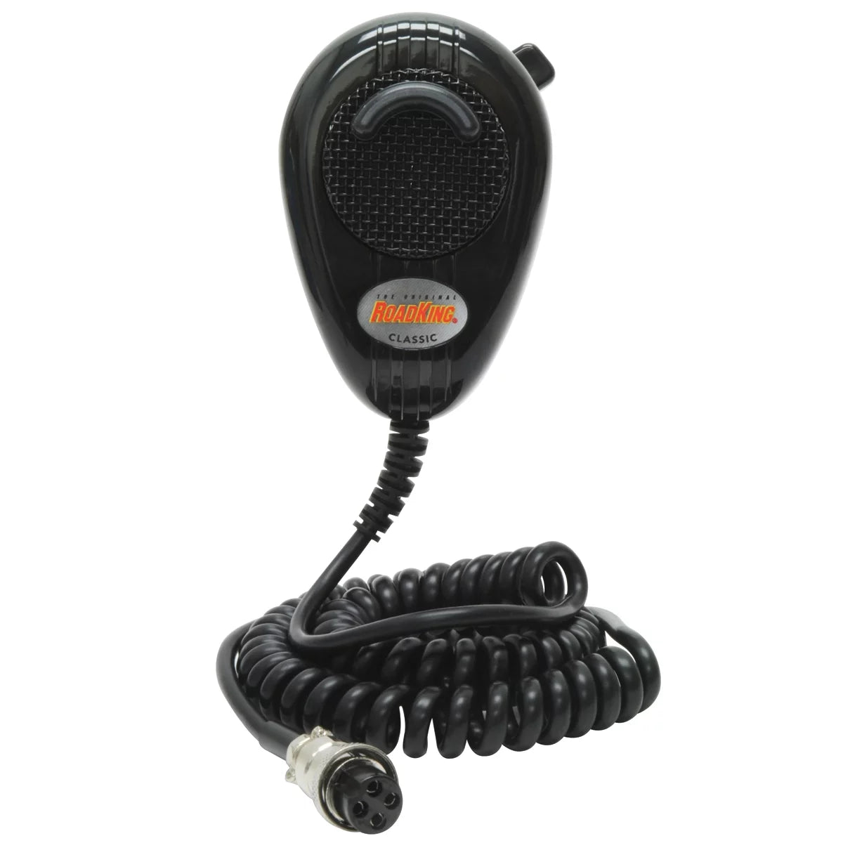 Roadking 4-Pin Noise-Cancelling Cb Mic Black