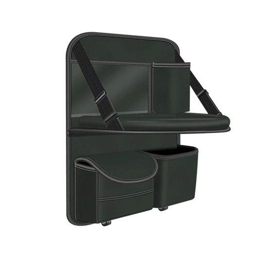 Car Backseat Organizer Multipurpose Storage Bag for Toys Snacks Tissues Green