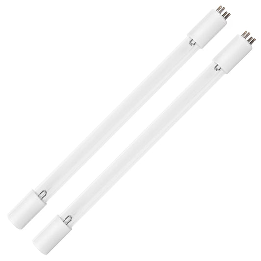 Uvitizer Ultraviolet Bulb UV Light - (2) 10 inch UV-C Bulb - for Under Sink and Reverse Osmosis UV Water Filtration Systems - 1 GPM