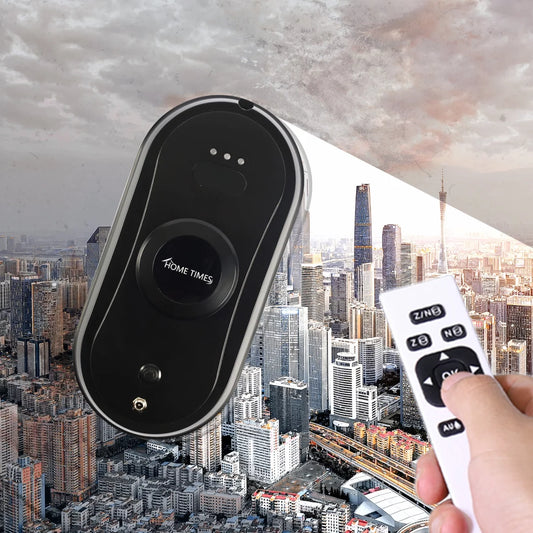 Hometimes Electric Window Cleaning Robot Automatic Glass Vacuum Cleaner Window Glass Cleaning Robot Remote Control