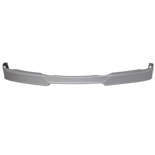 Ikon Motorsports Compatible with 05-08 E90 3 Series AP Style Front Bumper Lip Painted Titanium Silver Metallic