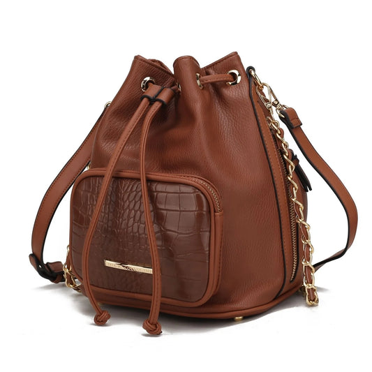 MKF Collection Azalea Bucket Handbag by Mia K