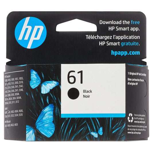 HP 61 - black - original - ink cartridge