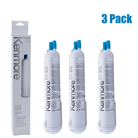 3 Pack Replacement For Kenmore 9083 Refrigerator Water Filter Fit 469083 9020 9030 9953 New Sealed
