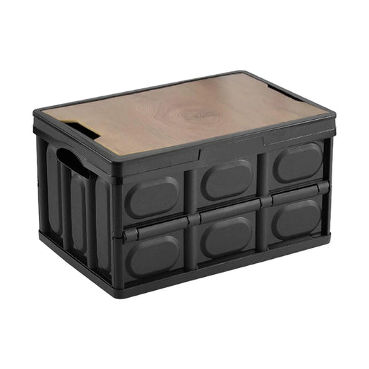 Car Trunk Organizer Outdoor Cube Camping Containers Collapsible Storage Bins for Backpacking, Garage, Home Sorting, Wardrobe 53cmx36cmx29cm