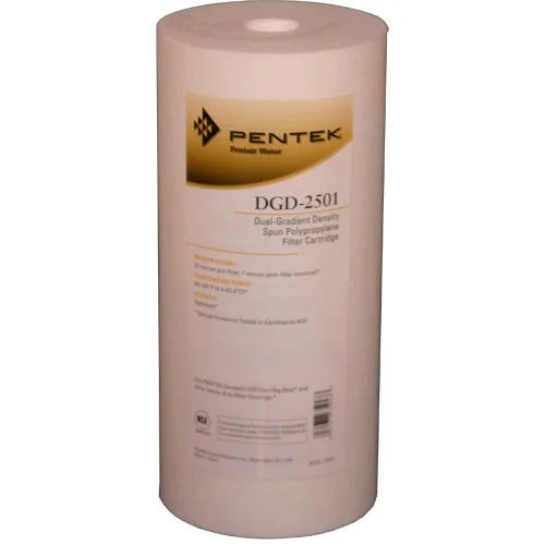 Package Of 8 Pentek DGD-2501 Sediment Water Filters 10 x 4.5
