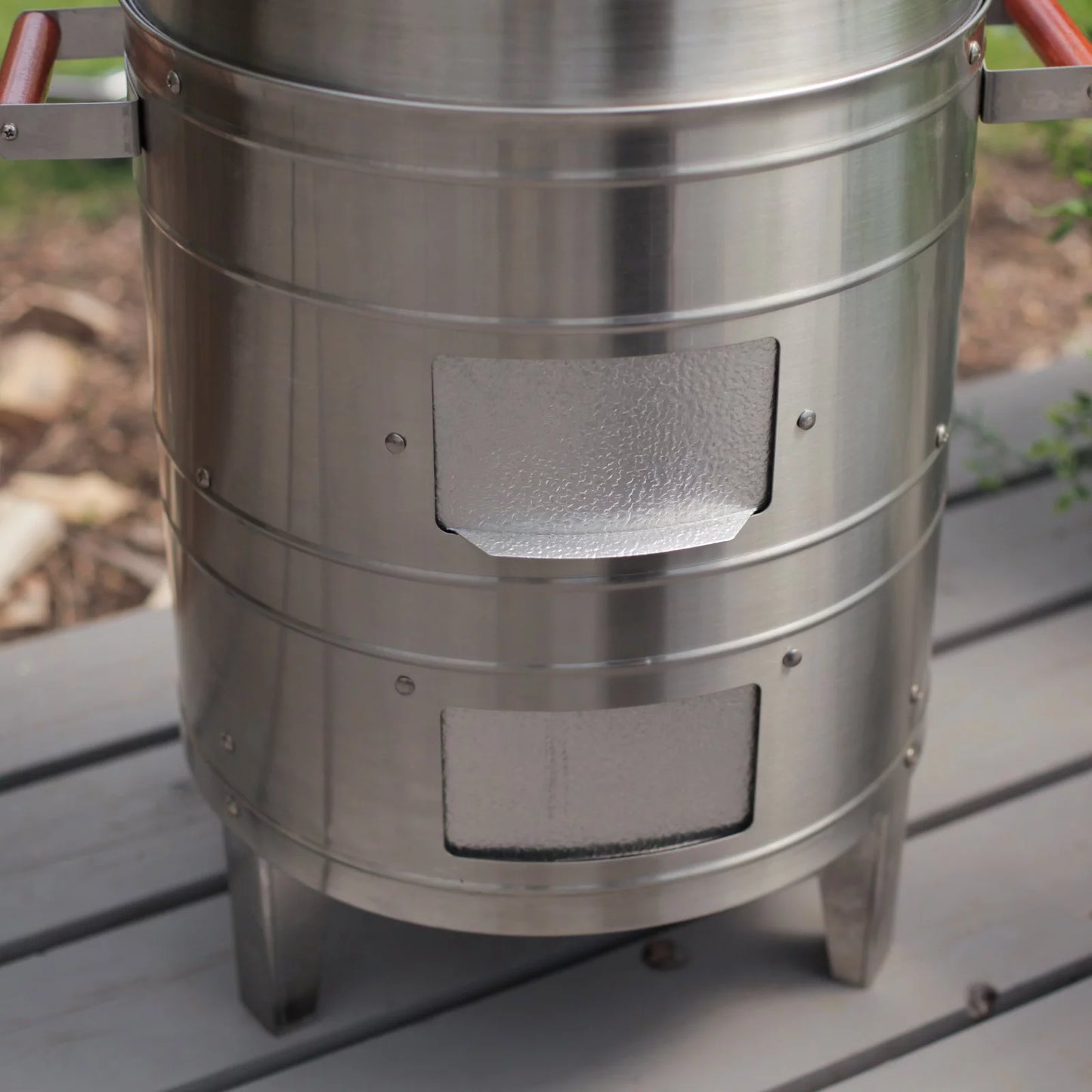 Americana Stainless Steel 351sq. inch Charcoal Water Smoker