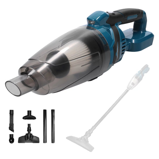 Tomshoo 10KPa High Power Cordless Vacuum Cleaner, Home and Car Dual Use, Portable Vacuum Cleaner
