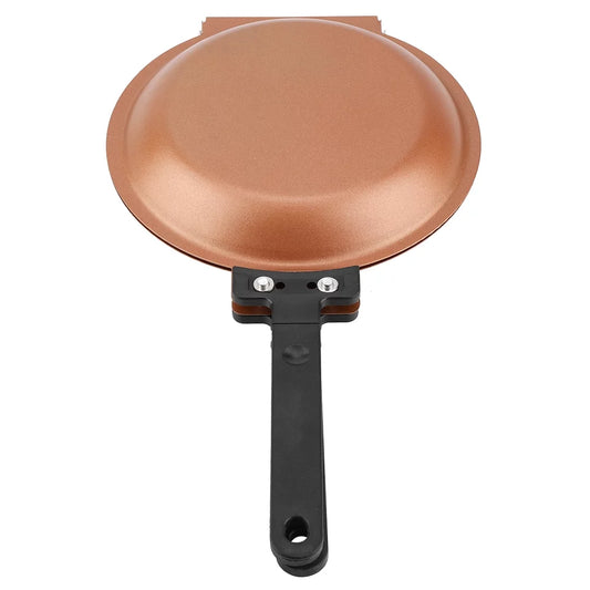 Sartén, Delaman Sartén antideslizante de doble cara antiadherente Huevo frito Crepe Cremas Hogar Utensilios de cocina
