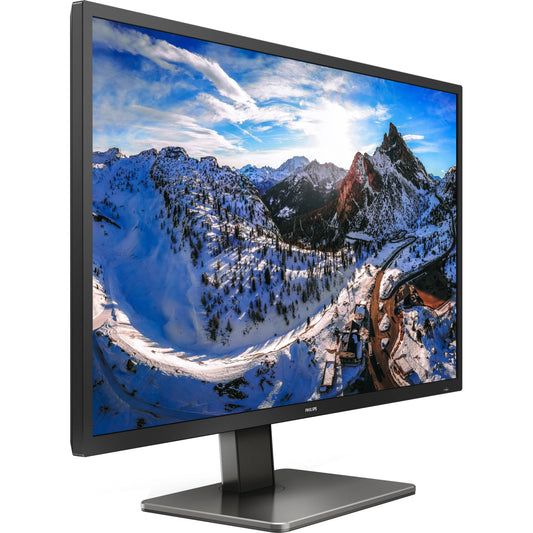 Philips Brilliance 439P1 42.5 4K UHD WLED LCD Monitor - 16:9 - Textured Black, Textured Black