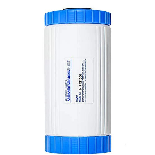 APPLIED MEMBRANES INC Deionization Water Filter Cartridge for Ultra Pure Water | 4.5 x 10 Inch DI Filter | High Purity | Fits 10 Housing | Great for Aquarium & Reef H-F4210DI