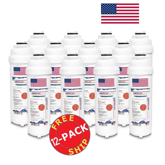 AFC Brand , Water Filters , Model # AFC-EWH-3000 , Compatible with WaterSentry LZS8WSLP - 12 Pack - Made in U.S.A.