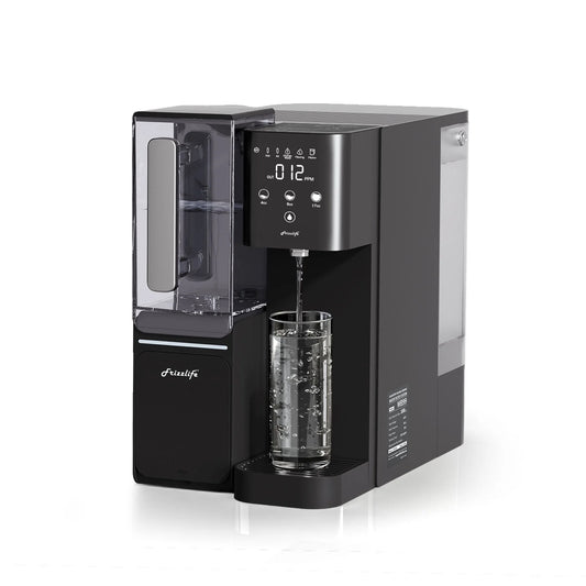Frizzlife WB99 Reverse Osmosis Countertop Filtration System with Portable Water Pitcher, Alkaline