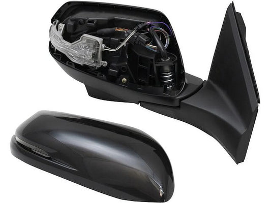 Right Passenger Side Power Mirror - Heated, Turn Signal, Paint to Match, Lane Change Assistant, Side View Camera - Compatible with 2015 - 2016 Honda CR-V Touring