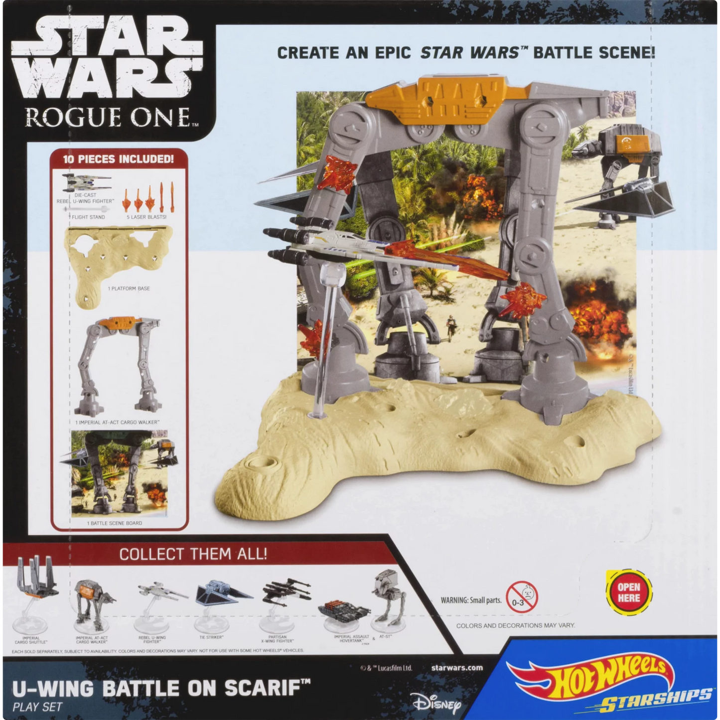 Hot Wheels Star Wars U-Wing Battle At Scarif