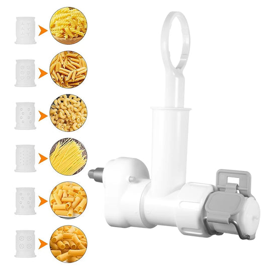 JahyShow Versatile KitchenAid Pasta Attachment - 6 Shapes for Home Chefs