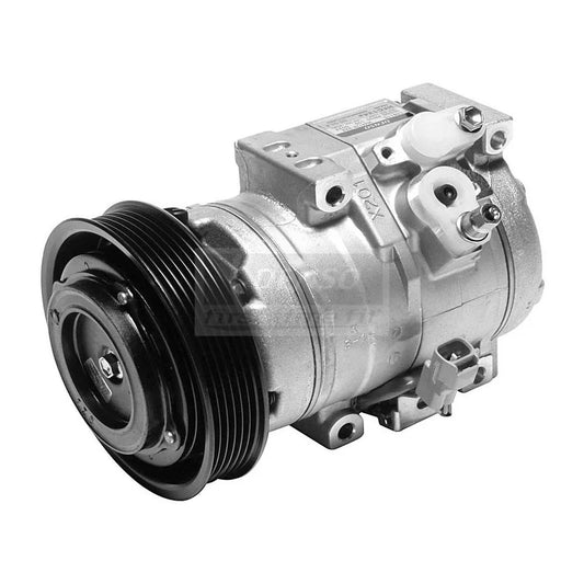 Denso 471-1280 New A/C Compressor  with Clutch