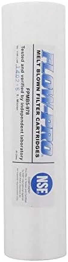 Watts 05 Micron Flow-Pro Blown 2.5 X 9-7/8 Sediment Replacement Filter Cartrid -FPMB5-978
