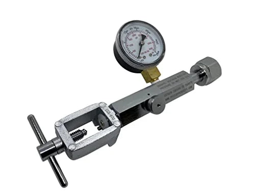 Preece Precision Oxygen Transfill Adaptor CGA540 to CGA870 with Bleed Valve Medical Dental Aviation