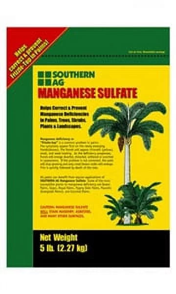 Manganese Sulfate Fertilizer - 5 Lbs.
