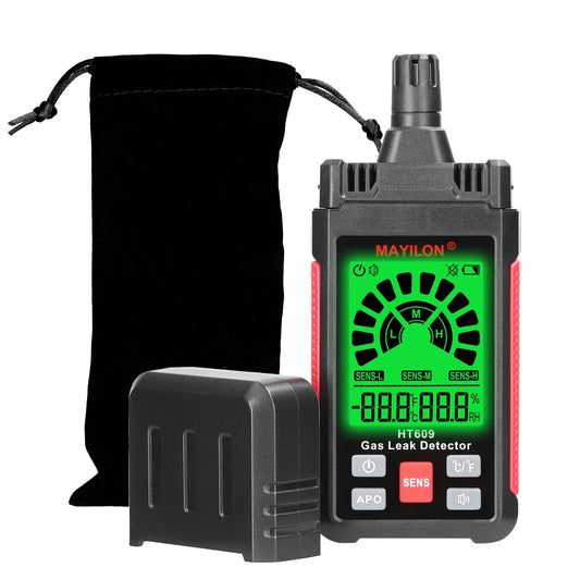 Gas Tester by MAYILON - Handheld Combustible Gases Leak Detector for Natural Gases Leakage Detection