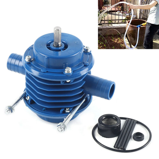 Hand-held Electric Drill Water Pump w/Filter Self-priming Water Centrifugal Pump Tool
