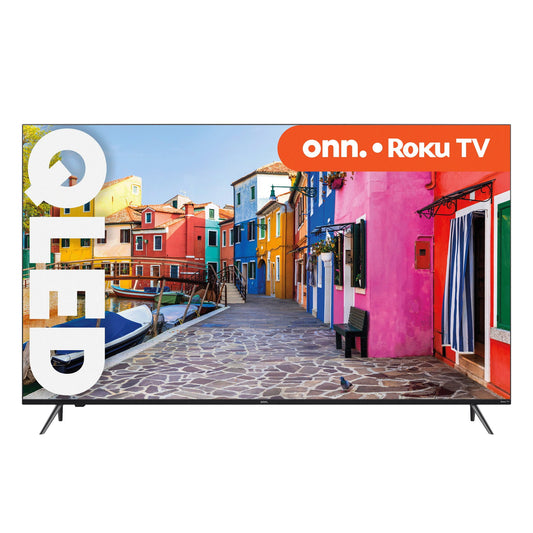 Restored Onn. 65 Class 4K (2160p) Smart QLED TV (100071705) (Refurbished)