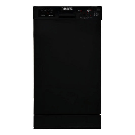 Equator 18Dishwasher Europe ADA Built in 10 Place Sani Delay 1/2 Load 51dB