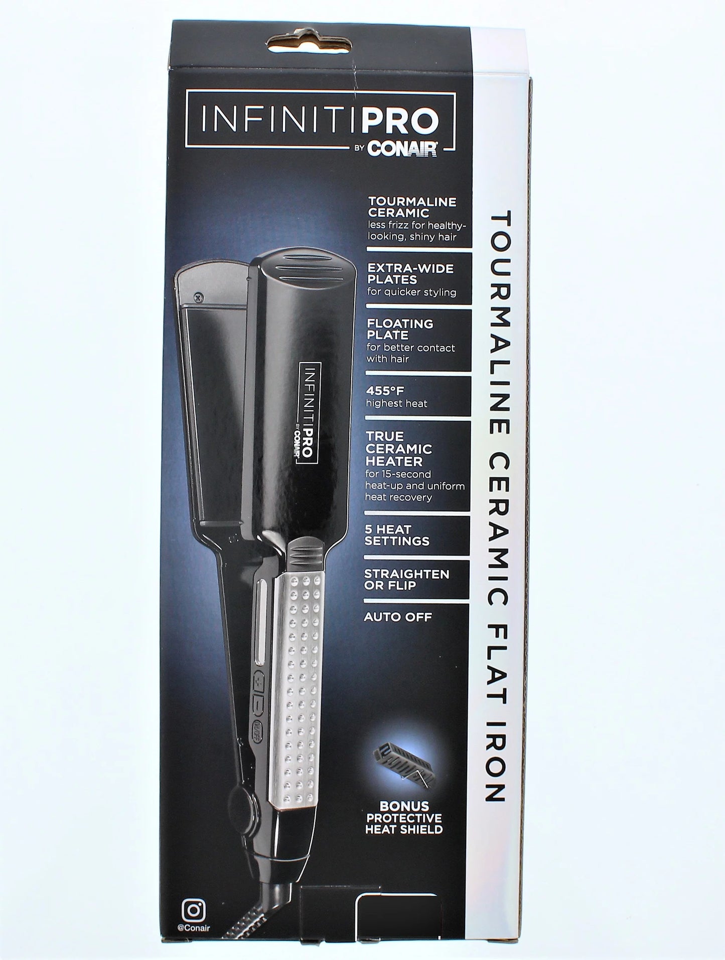 Infiniti Pro by Conair Tourmaline Ceramic Flat Iron 2