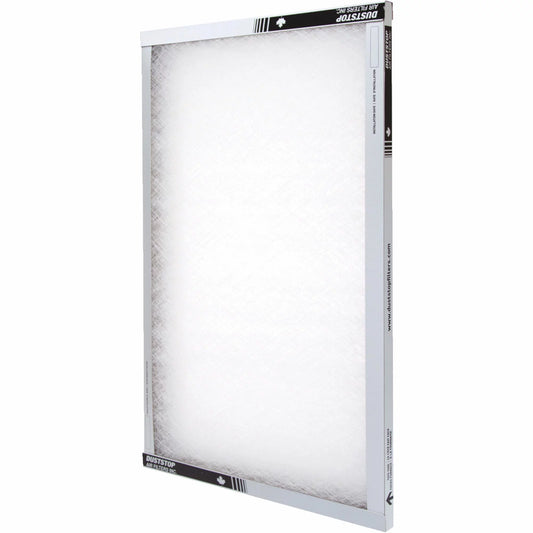 Duststop 20 In. x 20 In. x 1 In. Standard MERV 2 Furnace Filter Pack of 12