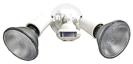 110 Degree White Motion Activated Outdoor Security Floodlight Durab, Each