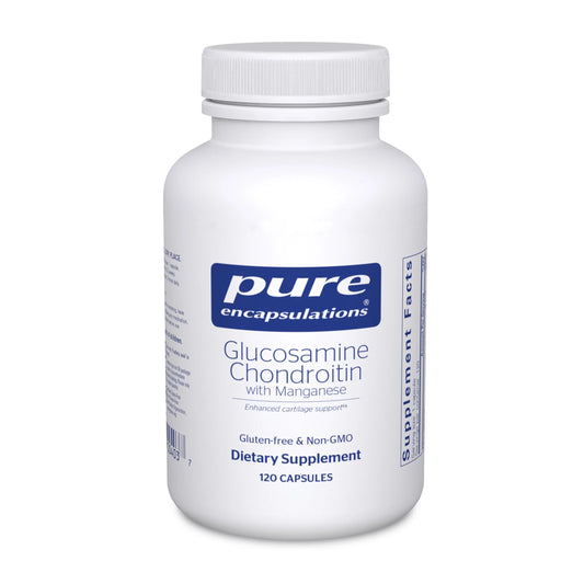 Pure Encapsulations Glucosamine Chondroitin with Manganese | Supplement for Joint Support, Comfort, Mobility, Cartilage Integrity and Health, and Connective Tissue* | 120 Capsules