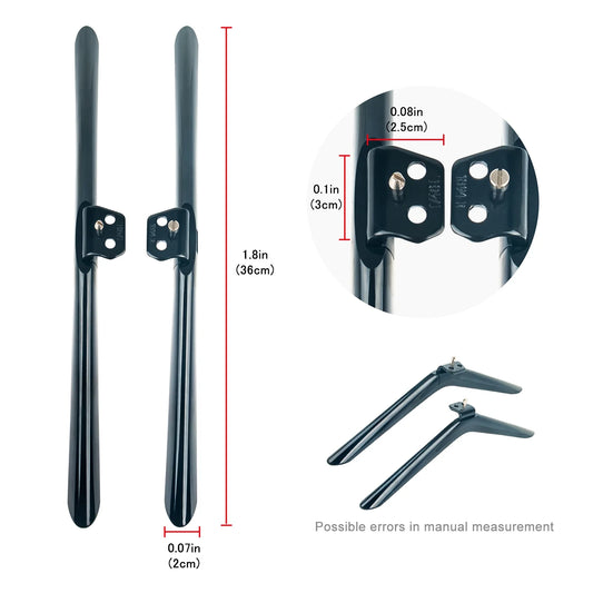 TV BASE STAND Legs FIT FOR HISENSE TV 75A6G with Screws and Instruction