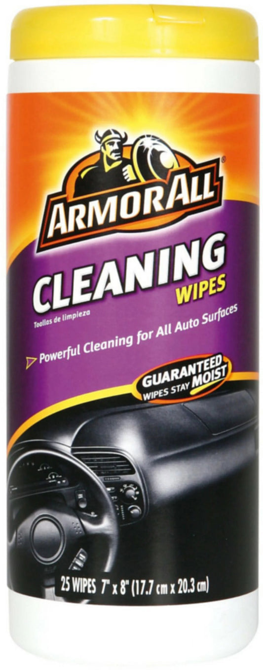 Armor All Cleaning Wipes 25 ea (Pack of 4)