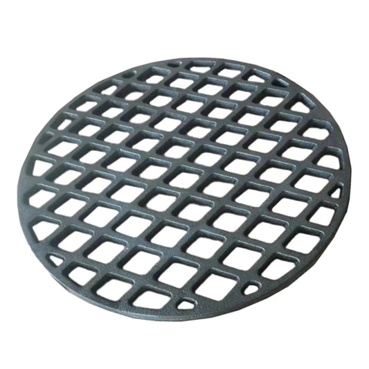Barbecue Grill Mesh Rack Roasting Pan Cooling Rack, Wire Roaster Baking Cooking Grill Pan Stand, Cast Iron Grilling Grate for Party Home without legs