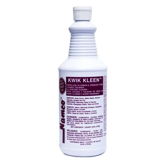 Namco 2007 Kwik Kleen, Fiberglass Cleaner, 1 qt. - Case of 12