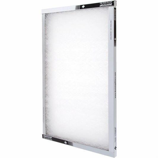 Duststop 10 In. x 20 In. x 1 In. Standard MERV 2 Furnace Filter Pack of 12
