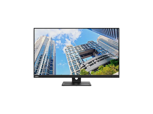 Lenovo ThinkVision E28u-20 28 4K UHD WLED LCD Monitor - 16:9 - Raven Black - 28 Class - in-Plane Switching (IPS) Technology - 3840 x 2160 - 1.07 Billion Colors - 300 Nit - 4 ms - 60Hz